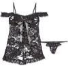 SoftLine Collezione romantica, Bambola Erika e stringa nel set, nero, S