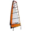 Blokart - Vela Completa da 4 m, Unisex, per Adulti, 4,0 m2, Colore: Arancione