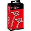 Bad Kitty Bad Kitty Capezzolo a forma di cuore Argento