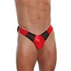 Rupa Softline Softline Collection Breve Sexy en Résille Translucide pour Homme Rouge vita M/L