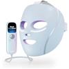 Shark Maschera Shark CryoGlow con raffreddamento del contorno occhi, LED rossi e blu, terapia a luce infrarossa, USB-C, telecomando, custodia, fascette regolabili, Blu ghiaccio FW312EU