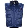 Planam 'Planam piloti gilet ghiacciaio, taglia XL, blu marine, 341056