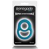 NS Novelties Culla rinnegata Anelli fallici e vibranti Blue 7,4 cm