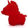 Unihorn Cupids Beau Vibratore da appoggio Rosso 9 cm