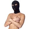 Rimba Bondage Play Cappuccio in spandex con bavaglio a sfera Ø 45 mm Black One Size
