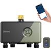 Timer Irrigazione Wifi 4 Zone Con Ingresso in Ottone, Centralina Irrigazione 4 U