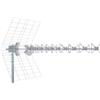 Fracarro BLU10HD 5G FRACARRO 217915 Antenna biconica a 10 elementi di banda UHF