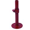 VIR BASETTA REGOLABILE A VITE PER PONTEGGIO BASE LUNGH. 50 CM PIEDE SUPPORTO