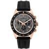Philip Watch Orologio Philip Watch Caribe R8271607003 Oro Rosa Pelle Nera Uomo Cronografo