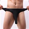 JJ Mutande Intimo Slip Ghiaccio Seta Lingerie Lungo Guaina Uomo Tinta Unita Bustina