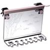 Aquarium Porta Pinzette Supporto Accessori Organizzatore Acrilico Striscia LED