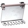Aquarium Porta Pinzette Supporto Accessori Organizzatore Acrilico Striscia LED