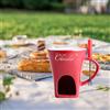 Tazza per Fonduta, Scalda-Fonduta, Cioccolatiera in Ceramica, Cioccolatiera
