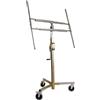 AKIFIX Alzalastre cartongesso carrello telescopico a cremagliera con Ruote AKIFIX