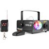 Beamz S700-JB Macchina del Fumo 2 in 1 combinata con sfera gelatina a LED, Nero