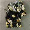 Donna Seta Yukata Pizzo Raso Pigiama Kimono Accappatoio Fionda Notte Estivo