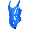 Uomo Simil Latex Effetto Bagnato Body Top Costume Lingerie Palco da Discoteca