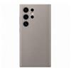 Samsung Vegan Leather Case cover in pelle vegetale per Galaxy S24 Ultra Taupe
