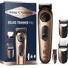 Gillette King C RASOIO ELETTRICO BARBA PRO Regolabarba Uomo Selettore di PRECISIONE CURA