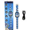 Lexibook, Sonic The Hedgehog, Orologio con fotocamera selfie, Schermo tattile HD, Fotocamera 720p, Lettore MP3, Altoparlante integrato, Registratore vocale, Contapassi, 5 giochi, Blu, DMW070SN