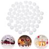 250 Pcs Palline Piccole Mini Polistirolo Piccoli Ornamenti Decorative
