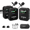 SYNCO Microfono Lavalier Senza Fili, G2 (A2) Sistema Microfonico Lavalier
