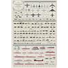 Pop Chart Lab Veicoli da combattimento del manifesto militare americano, 24 x 36