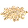 Zircone Spille Codigan Abito Spilla (Golden) Girl Spille