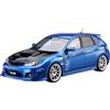 Qingdao Cultural Teaching Mate Modellino in plastica Aoshima 1/24 Tuned Car n.35 Subaru ings GRB Impreza WRX...