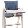 SUPAflat 88000062 cuscino di velluto blu, blu