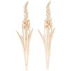 Rayher Stecca Legno Gladiola, FSC Mix Credit, Naturale, 20cm, Bus.blis. 2pz, 64028505
