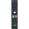 ALLIMITY Telecomando vocale Compatibile con TEKLIO Smart LED TV TK32HSA11 TK40HSA11