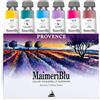 Maimeri BLU, Acquerelli di Belle Arti, Set Provenza, Cartone, Colori Assortiti, 6 Pezzi 12ml, Multicolore, 12 ml