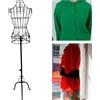 Manichino donna in ferro con base a treppiede Supporto per manichino Modello
