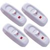 Does not apply 4PCS Cavo in Linea Interruttore Pulsante On/Off 10A 250V Interruttore Di Aliment
