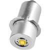 Tbest 3V Torcia Lampadina Led di Ricambio, Mag Light Led 2D, Torcia Lampadine, Torcia