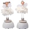 Subitodisponibile 1 PZ CARILLON in resina BALLERINA BIANCA - 22.5 cm - BOMBONIERA 1GSU
