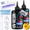 CRAFT RESIN Kit di Resina UV con Lampada - Grande Lampada da 36W con 22 LED e 20