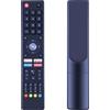 GOUYESHO Telecomando di ricambio con funzione vocale per TEKLIO Smart LED TV TK32HSA11