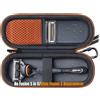 Woollo Custodia in PU compatibile con Gillette Fusion 5 e Fusion ProGlide Rasoio