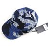 John Richmond Cappello Uomo M Blu Tinta Unita Military Logo in Cotone 100%