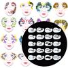 Face Painting Stencil Kit Makeup Art Painting Materiale premium