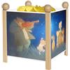 Trousselier - Ernest & Celestine© - Lampada magica notturna - Ideale per bambini - Cartoni animati - Luce confortevole - Colore legno naturale - Lampadina 12V 10W inclusa - Adattatore spina europea
