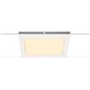 SLV tensostruttura faretto PLYTTA rectangular/faretto, spot LED, faretto da soffitto, lampada da soffitto, illuminazione di interni / 2700K 9,8W 750lm bianco 120 gradi