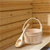 Secchio per sauna Mestolo in legno Cucchiaio da bagno portatile per donne da