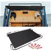 Copertura per tenda da sole per porta del fienile posteriore per camper,