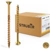 STRÜBER Viti per legno a testa svasata Torx (5x70 mm / 200 pezzi) - Viti univers