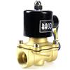 BACOENG DC 12V 3/4" Elettrico elettrovalvola Ottone Solenoid Valve per Acqua Ari