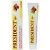 President DENTIFRICIO JUNIOR 6+ per bambini dai sei anni in su. Gusto Fragoline di bosco, anticarie, protegge gengive e smalto dei denti. Senza parabeni, SLS, allergeni e PEG - RDA 30-50 ml