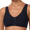 Amoena Italia S.r.l. Reggiseno Senza Ferretto Post Operatorio Mastectomia Fleur Nero - Amoena